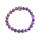 Bracelet avec breloques bijoux et perles d&#39;améthyste pour femmes